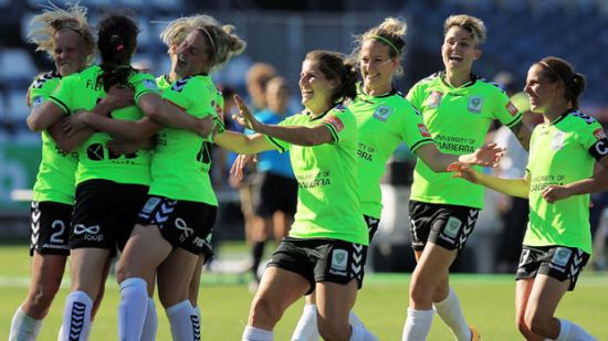 Canberra stun Glory to claim Westfield W-League title