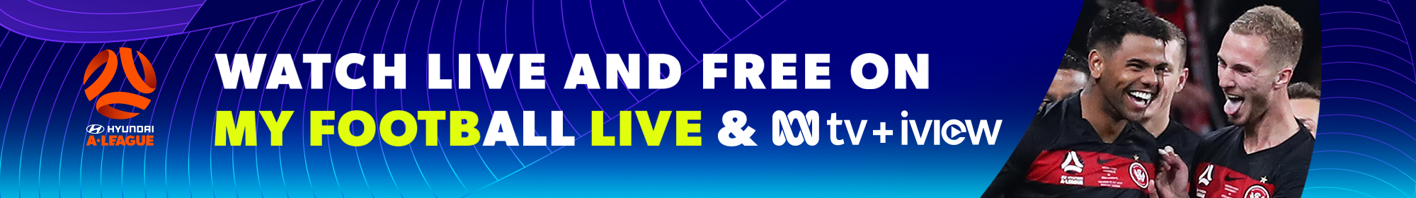 Watch Hyundai A-League Live and Free on ABC and iView